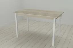 Кухонний стіл Ferrum-decor Маріо 75x120x70 Білий ДСП Сонома 16мм (FRD-106326) - мініатюра 4