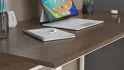 Компьютерный стол Ferrum-decor Коди 75x100x60 белый ДСП Дуб Сонома Труфель 16мм (FRD-101183)