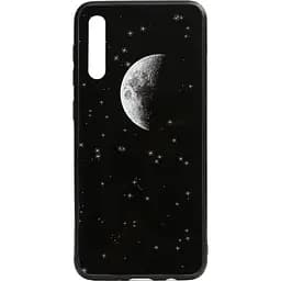 Чохол-накладка Toto Cartoon Print Glass Case Samsung Galaxy A70 Starry Sky