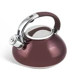 Чайник зі свистком Edenberg EB-2452-Burgundy 3 л бордовий - мініатюра 2