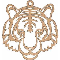 Заготовка Rosa Talent Тигр 4 ДВП 8х8.5 см 5 шт
