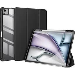 Чохол-книжка Dux Ducis Toby Series With Pencil Holder для Apple iPad Air 13` (2024-2026)/Pro 12.9` (2020-2022) Black [130630] - мініатюра 4
