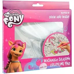 Підкладка розмальовка Kite Little Pony 30х40 см силіконова (LP22-424) - мініатюра 2