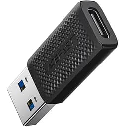 Перехідник Acefast J2 USB Male to Type-C Female USB3.0 Black - мініатюра 3
