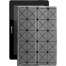 Чехол StatusCASE из экокожи для планшета Lenovo A7600 10.1 Серый ромб