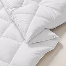 Дитяча ковдра Cosas з натуральної бавовни 4 сезони 90х90 см White CS1 біла (Quilt_90х90_DSeason-SiliSoftPuff) - мініатюра 2