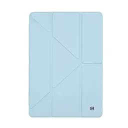 Чохол-книжка для планшета Samsung Galaxy Tab S9 (SM-X710/X716B/X718U)/S9 FE (SM-X510/X516)/S10 FE (SM-X520/X526)/S10 Lite (SM- X400/X406), Y-Type PEN, блакитний, магнітний, з тримачем для стилуса, протиударний, обкладинка з функцією підставки
