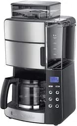 Кофеварка капельная Grind and Brew 1.25л молотая черно-металл Russell Hobbs teh0026159
