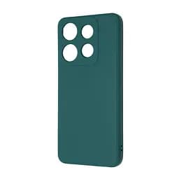 Чехол-накладка для смартфона Infinix Smart 7 (X6515) противоударный, силиконовый, термополиуретановый (ТПУ), с защитой камеры и корпуса, зеленый, защита всего корпуса, ArmorStandart (ARM69077)