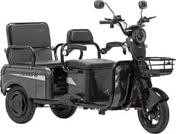 Электроскутер Трехколесный Corso "SiG-8 PRO" (1200W, 72V,28Ah) Серый