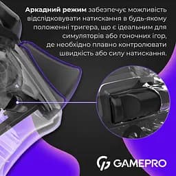 Геймпад GamePro бездротовий прозорий (GPS13T) - мініатюра 6