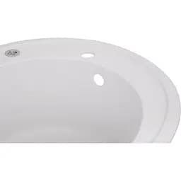 Кухонна мийка Lidz D510/200 WHI-01 біла (LIDZWHI01D510200) - мініатюра 3
