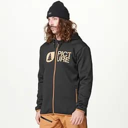 Толстовка Picture Organic Park Tech Hoody Zip L Чорний - мініатюра 5