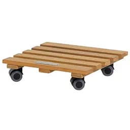 Декоративная квадратная подставка из дерева Lechuza 28 см (16780)