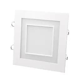 Світильник стельовий Brille врізний світлодіодний LED-159/12W WW + 4W BL led 32-087