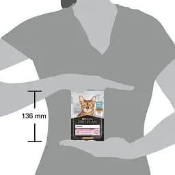 Вологий корм Purina Pro Plan Delicate Digestion для дорослих котів з чутливим травленням шматочки у підливці з океанічною рибою 85 г - мініатюра 4