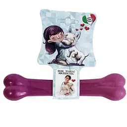 Игрушка-косточка для собак Georplast Slurpy-Toy 3, 18,5x4x2 см, в ассортименте