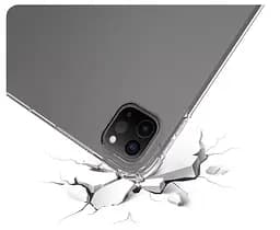 Чохол-накладка DK для Apple iPad Pro 13" M4 2024 Silicone Corner Air Bag Слот під Стілус clear - мініатюра 5