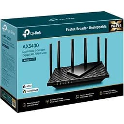 Роутер TP-Link Archer AX72 AX5400 Black 802.11ax (Archer AX72) - мініатюра 4