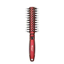 Щітка-брашинг для волосся кругла продувная Salon Professional 9512 G Бордова