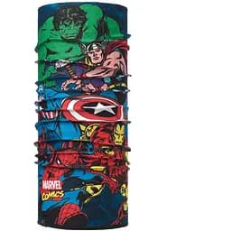 Бафф Buff Polar Inside Superheroes Ready To Fight Multi/Black Разноцветный