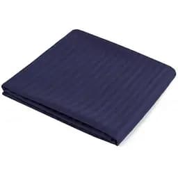 Підковдра Iris Home Готель Сатін Страйп, 220х200 см, темно-синя (svt-2000022319416)
