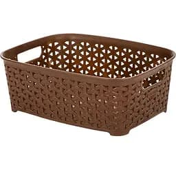 Кошик Demirel Хобі ротанг без кришкм 4.5 л коричневий (30489)
