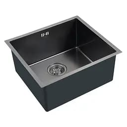 Кухонна мийка Mixxus MX4843-220x1.0-PVD-Black MX0557, Чорний матовий