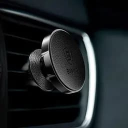 Автомобільний тримач холдер Baseus Small Ears Series Air Outlet Magnetic Bracket SUER-E01 Black - мініатюра 2