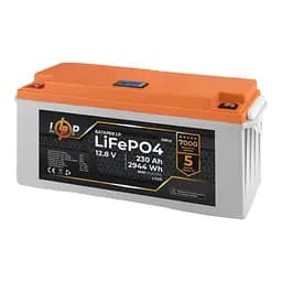 Акумулятор LP LiFePO4 LCD 12V (12,8V) - 230 Ah (2944Wh) (BMS 150A/75A) пластик