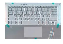 Клавіатура для ноутбука Sony Vaio (SVP11) Silver, (Silver TopCase)