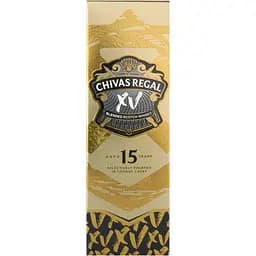 Віскі Chivas Regal XV 40% 0.7 л, у подарунковому пакуванні (775216) - мініатюра 2
