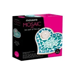 Дитячий набір для творчості кришталева мозаїка Підсвічник-Серце Mosaaro MA1011