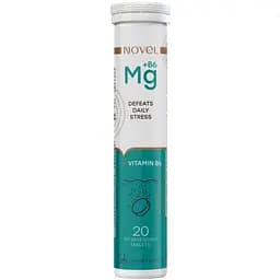 Витаминно-минеральный комплекс Novel Defeats Daily Stress Magnesium + Vitamin B6 20 таблеток