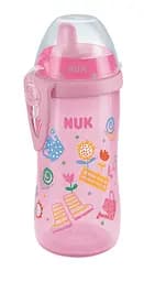 Поильник Nuk Evolution Kiddy Cup, 300 мл, розовый (3952389)