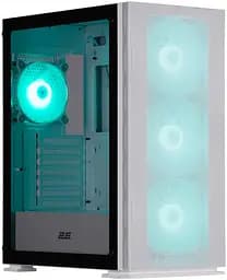 Корпус Virtus Neo G3301NW без БП 2xUSB3.0 1xUSB2.0 3x140мм ARGB 1x120мм ARGB VGA 340мм 2E Gaming teh0018924