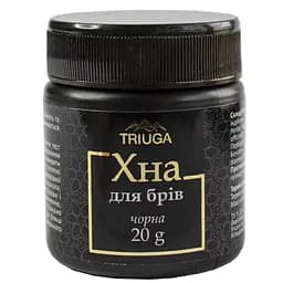 Хна для бровей Triuga аюрведическая тон черный 20 г