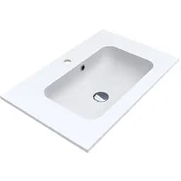 Умивальник Miraggio Della 700 mirasoft 0001069, Білий матовий