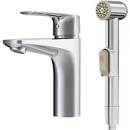 Змішувач для раковини з гігієнічним душем AM.PM Gem (F90E03000)