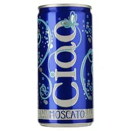 Ігристе вино Cantine Sgarzi Luigi Ciao Moscato Rubicone, біле, напівсолодке, 8%, 0,2 л