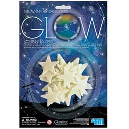Набір сяючих наклейок 4M Glow Зірки 16 штук (00-05210)