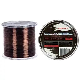 Волосінь Brain Classic Carp Line (dark brown) 600 м 0.35 мм 25 lb 10.7 кг