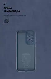 Чехол ArmorStandart ICON для Samsung A33 5G (A336) Camera cover Dark Blue (ARM61652) - мініатюра 4