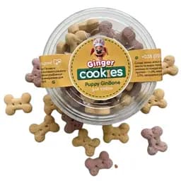 Лакомство для собак Печенье Ginger Cookies Puppy GinBone 130 г 