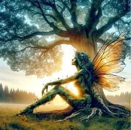 Деревянный фигурный пазл Лесная фея, А5, Картонная коробка 35 элементов