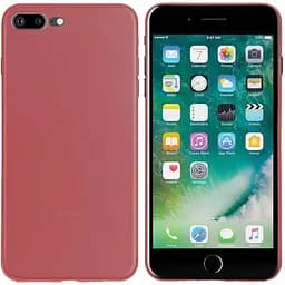 Чохол-накладка Toto Ultra Thin TPU Case iPhone 7 Plus/8 Plus Red - мініатюра 2