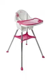 Стільчик для годування, рожевий, 03220/3