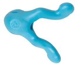 Игрушка для собак под лакомства West Paw Tizzi Small Aqua 11 см (ZG060AQA)