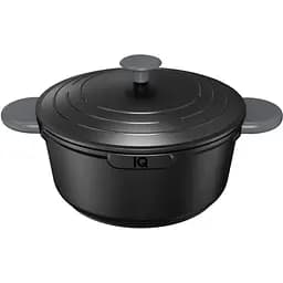 Каструля IQ Be Creative 4.2 л 24 см з кришкою антипригарна (IQ-2047-24)