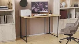 Комп'ютерний стіл Ferrum-decor Ханна 75x120x60 чорний ДСП Дуб Артізан 32мм (FRD-106236) - мініатюра 2